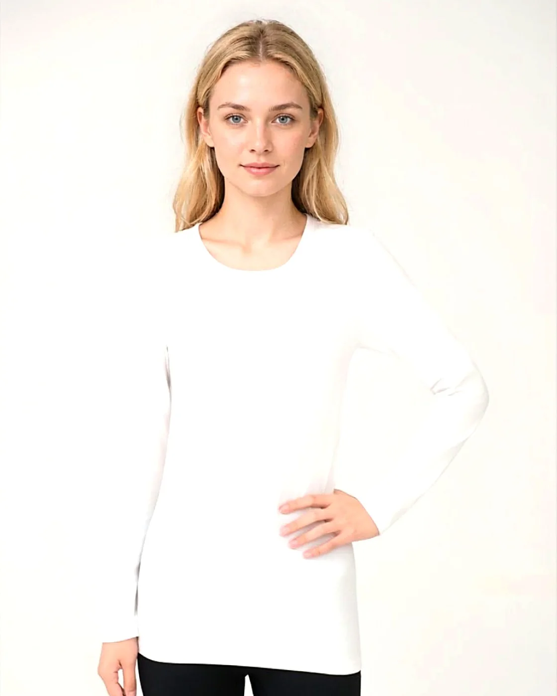 Seamless knit top