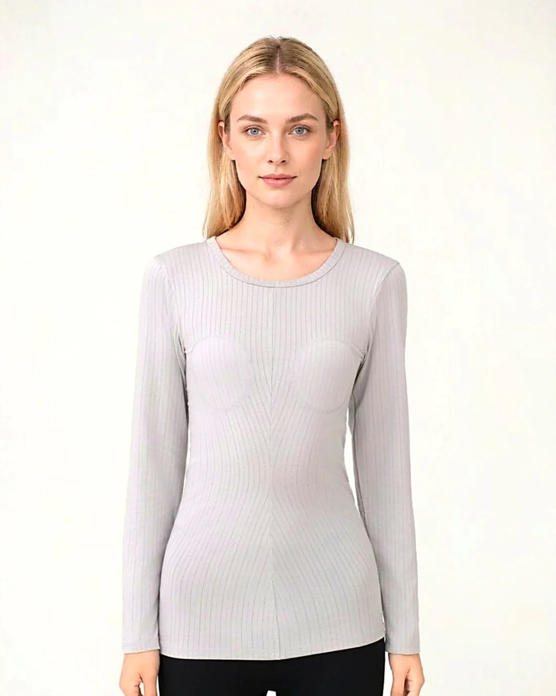 Rib knit top